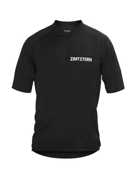 Zimtstern Indus Bike Jersey Schwarz Herren